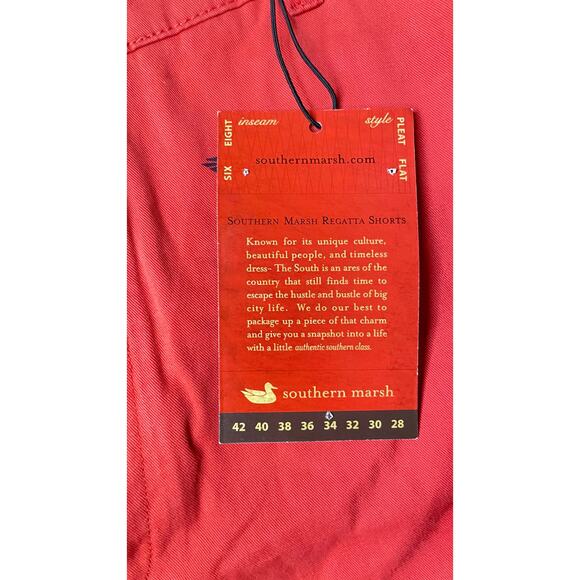 Southern Marsh Regatta Short with Printed Ducks - 6in. Flat NWT in bag - Picture 7 of 7